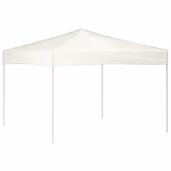 vidaXL Folding Party Tent Garden Camping Gazebo Multi Colours Multi Sizes - cream, 292 x 292 x 245 cm