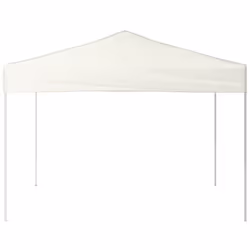 vidaXL Folding Party Tent Garden Camping Gazebo Multi Colours Multi Sizes - cream, 292 x 292 x 245 cm