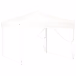 vidaXL Folding Party Tent with Sidewalls Pavilion Marquee Multi Colours/Sizes - white, 292 x 292 x 245 cm - Additional view 2