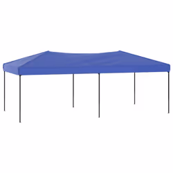 vidaXL Folding Party Tent Garden Camping Gazebo Multi Colours Multi Sizes - Blue