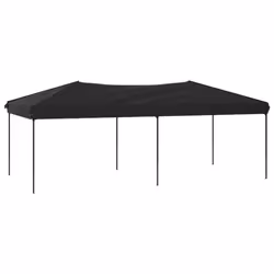 vidaXL Folding Party Tent Garden Camping Gazebo Multi Colours Multi Sizes - Black