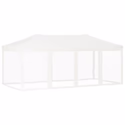 vidaXL Folding Party Tent with Sidewalls Pavilion Marquee Multi Colours/Sizes - white
