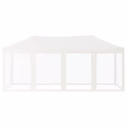 vidaXL Folding Party Tent with Sidewalls Pavilion Marquee Multi Colours/Sizes - white