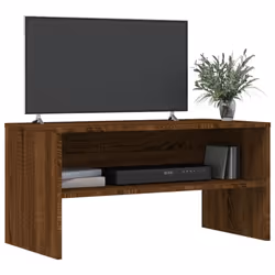 vidaXL TV Cabinet TV Unit Storage Cabinet Entertainment Centre Engineered Wood - brown oak