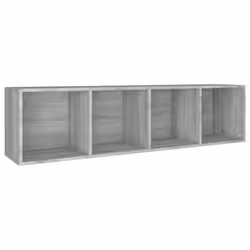vidaXL Book Cabinet/TV Cabinet Engineered Wood Highboard Cupboard Bookshelf - Grey sonoma - Additional view 5