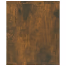 vidaXL Book Cabinet/TV Cabinet Living Room Wall Shelf Book Stand Wall Rack - Smoked oak - Additional view 7