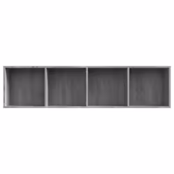 vidaXL Book Cabinet/TV Cabinet Living Room Wall Shelf Book Stand Wall Rack - Grey sonoma - Additional view 6