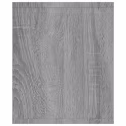 vidaXL Book Cabinet/TV Cabinet Living Room Wall Shelf Book Stand Wall Rack - Grey sonoma - Additional view 7