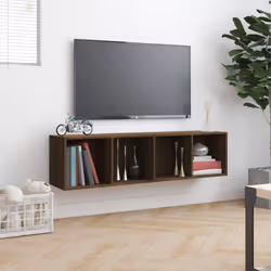 VidaXL 815272 shelve Wood Brown, Wood - Additional view 4