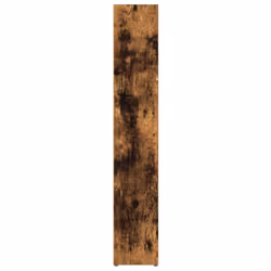 vidaXL CD Cabinet Storage Oraniser Shelf Cabinet Display Shelf Engineered Wood - Smoked oak - Additional view 4