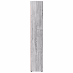 vidaXL CD Cabinet Storage Oraniser Shelf Cabinet Display Shelf Engineered Wood - Grey sonoma - Additional view 4