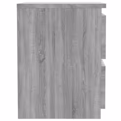 vidaXL Bedside Cabinet Nightstand End Table Bed Side Table Engineered Wood - grey sonoma, 2 - Additional view 5