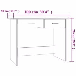 VidaXL 815333 desk - Additional view 7