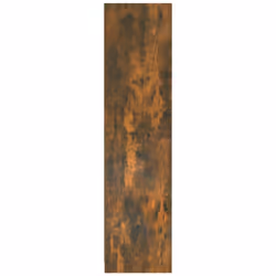 vidaXL Wardrobe Clothing Storage Hanger Clothes Cabinet Closet Engineered Wood - Smoked oak - Additional view 5