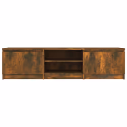 vidaXL TV Cabinet Engineered Wood TV Unit Media Centre Stand Multi Colours - Smoked oak - Additional view 3