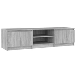 vidaXL TV Cabinet Engineered Wood TV Unit Media Centre Stand Multi Colours - Grey sonoma