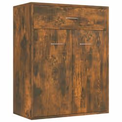 vidaXL Sideboard Side Cabinet Organiser Cupboard Highboard Engineered Wood - Smoked oak