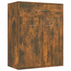 vidaXL Sideboard Side Cabinet Organiser Cupboard Highboard Engineered Wood - Smoked oak