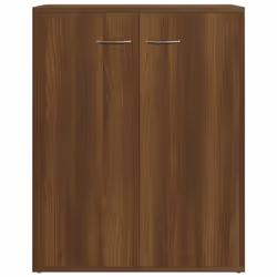 vidaXL Sideboard Side Cabinet Organiser Cupboard Highboard Engineered Wood - Brown oak - Additional view 5