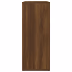vidaXL Sideboard Side Cabinet Organiser Cupboard Highboard Engineered Wood - Brown oak - Additional view 6