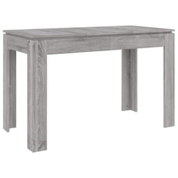 vidaXL Dining Table Kitchen Table Dining Room Dinner Table Engineered Wood - grey sonoma