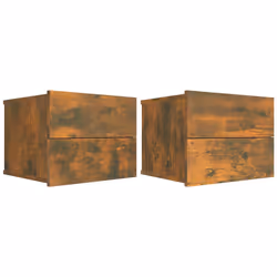 VidaXL 815412, Oak, Wood, 400 mm, 300 mm, 300 mm, 2 pc(s)