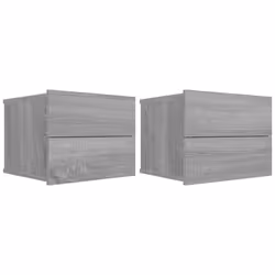 VidaXL 815414, Oak, Wood, 400 mm, 300 mm, 300 mm, 2 pc(s)