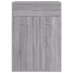 vidaXL Shoe Cabinet Shoe Storage Rack Organiser Shoe Cupboard Engineered Wood - Grey sonoma - Additional view 5