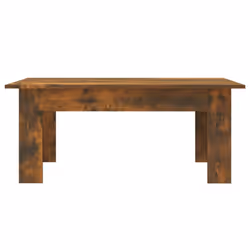 vidaXL Coffee Table Couch Table Hall End Center Accent Table Engineered Wood - Smoked oak - Additional view 5