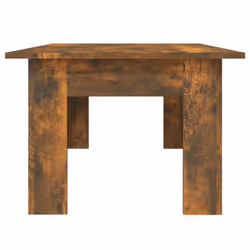vidaXL Coffee Table Couch Table Hall End Center Accent Table Engineered Wood - Smoked oak - Additional view 6