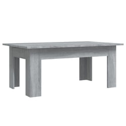 vidaXL Coffee Table Couch Table Hall End Center Accent Table Engineered Wood - Grey sonoma