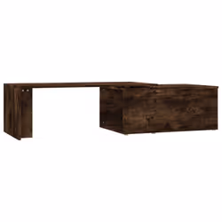 vidaXL Coffee Table Engineered Wood Lounge End Couch Table Desk Multi Colours - Smoked oak