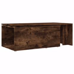 vidaXL Coffee Table Engineered Wood Lounge End Couch Table Desk Multi Colours - Smoked oak - Additional view 5
