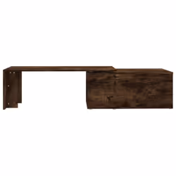vidaXL Coffee Table Engineered Wood Lounge End Couch Table Desk Multi Colours - Smoked oak - Additional view 7