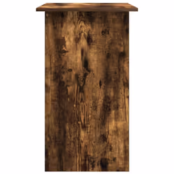 vidaXL Desk Bedroom Office Desk Work Corner Table Study Desk Engineered Wood - Smoked oak - Additional view 4