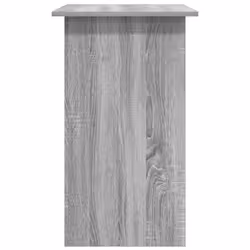 vidaXL Desk Bedroom Office Desk Work Corner Table Study Desk Engineered Wood - Grey sonoma - Additional view 5