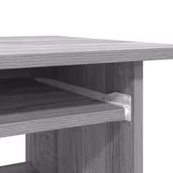 vidaXL Desk Bedroom Office Desk Work Corner Table Study Desk Engineered Wood - Grey sonoma - Additional view 7