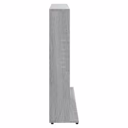 vidaXL CD Cabinet CD Shelf Rack Storage Cabinet Display Shelf Engineered Wood - Grey sonoma - Additional view 5