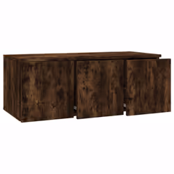 vidaXL TV Cabinet Engineered Wood Home Stereo Media Stand Unit Multi Colours - Smoked oak - Additional view 6