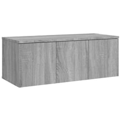 vidaXL TV Cabinet Engineered Wood Home Stereo Media Stand Unit Multi Colours - Grey sonoma