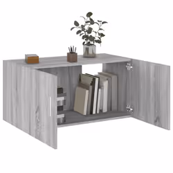 VidaXL 815514 shelve Wood Grey - Additional view 4