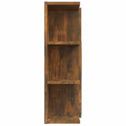 vidaXL Bathroom Mirror Cabinet Smoked Oak Engineered Wood Storage Cabinet - Additional view 7