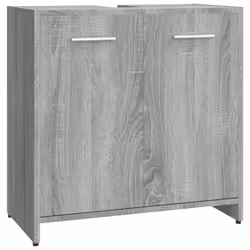 VidaXL 815526, Grey, Oak, Wood, 600 mm, 330 mm, 600 mm, 1 pc(s)