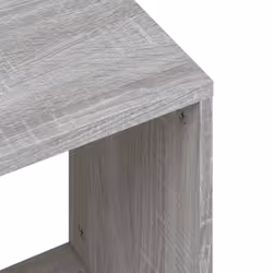 vidaXL Coffee Table Side Table End Accent Telephone Sofa Table Engineered Wood - grey sonoma - Additional view 7