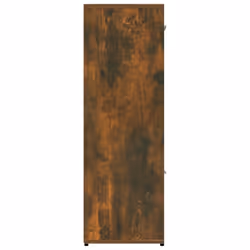 vidaXL Book Cabinet Book Rack Organiser Bookshelf Bookcase Engineered Wood - Smoked oak - Additional view 7