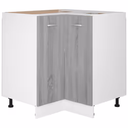 vidaXL Kitchen Cabinet Home Storage Shelf Organiser Cupboard Engineered Wood - Grey sonoma - Additional view 5