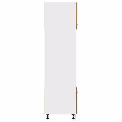 vidaXL Kitchen Cabinet Home Storage Shelf Organiser Cupboard Engineered Wood - Smoked oak - Additional view 6