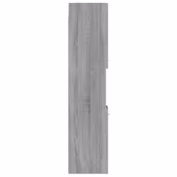 vidaXL Bathroom Cabinet Washroom Storage Shelf Laundry Cabinet Engineered Wood - Grey sonoma - Additional view 7