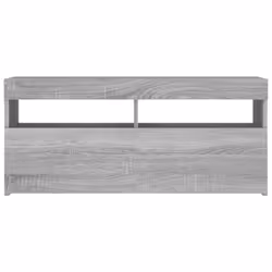 vidaXL TV Cabinet with LED Lights Sideboard TV Stand TV Unit Hifi Cabinet - Grey sonoma - Additional view 8