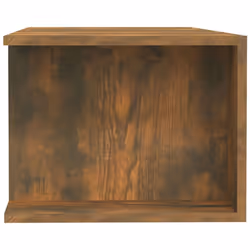vidaXL TV Cabinet with LED Lights Entertainment Centre TV Stand Media TV Unit - Smoked oak - Additional view 4